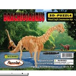 Puzzled Brachiosaurus 3D Woodcraft Construction Puzzle Kit Educational Brain Teaser Design Dinosaur Model 52 Piece Pre Cut Paintable Wooden Puzzles Building Set Prehistoric Animals Themed Toy & Games  B000NKCPN2